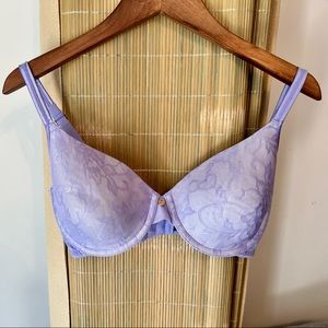 Natori 32DD lavender lilac purple lace bra